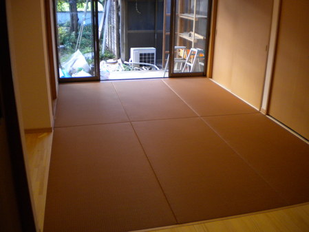 琉球畳　和紙清流　　１５，０００円（税別）　　　１畳